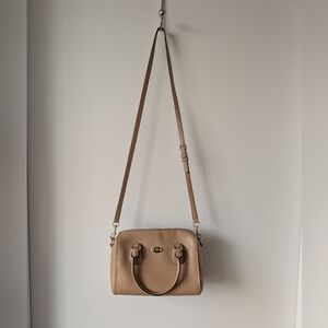 Coach Tan Leather Crossbody AS IS